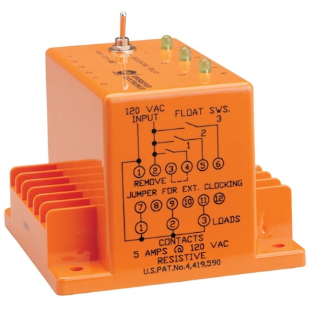 Diversified Expandable Alternating Relay ARA-120-AME